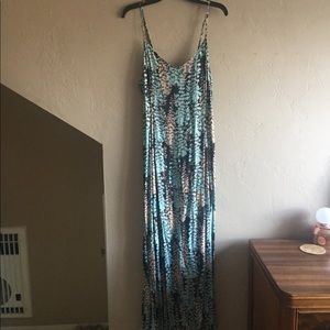 Gap maxi dress with corset back